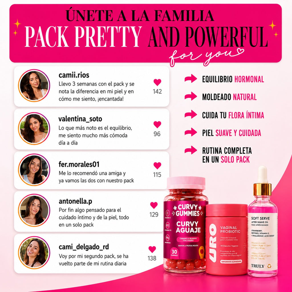 PRETTY AND POWERFULL (3 en 1)